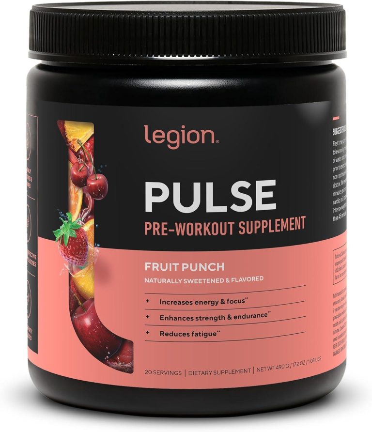 Best Pre Workout – LEGION Pulse Supplement – All Natural Energy Boost Review