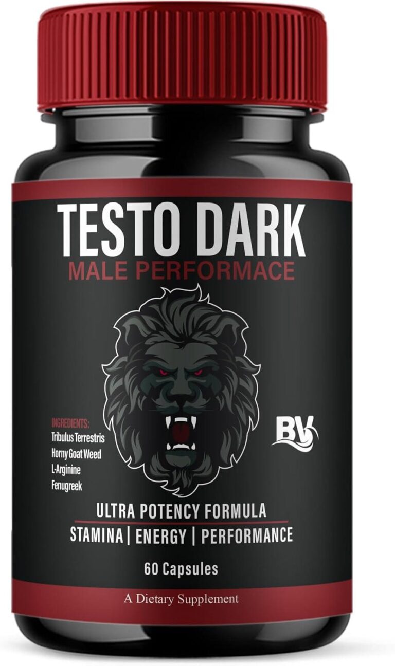 Best Wellness Supplement – BLUE VIBE TestoDark Review (60 Capsules)
