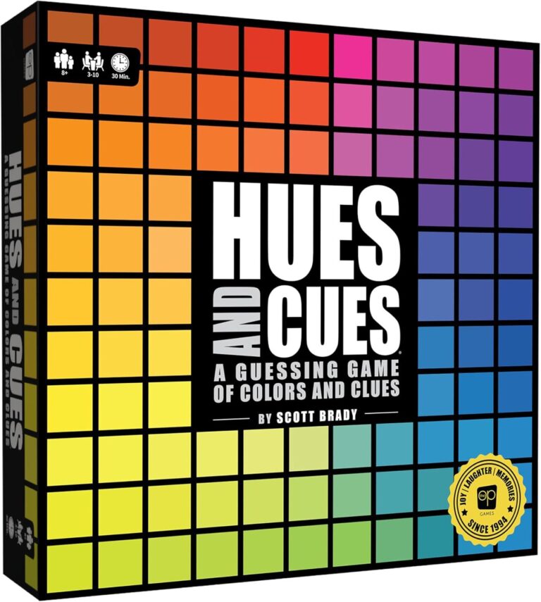 Best Family Game – HUES and CUES – Color Guessing Board Game Review